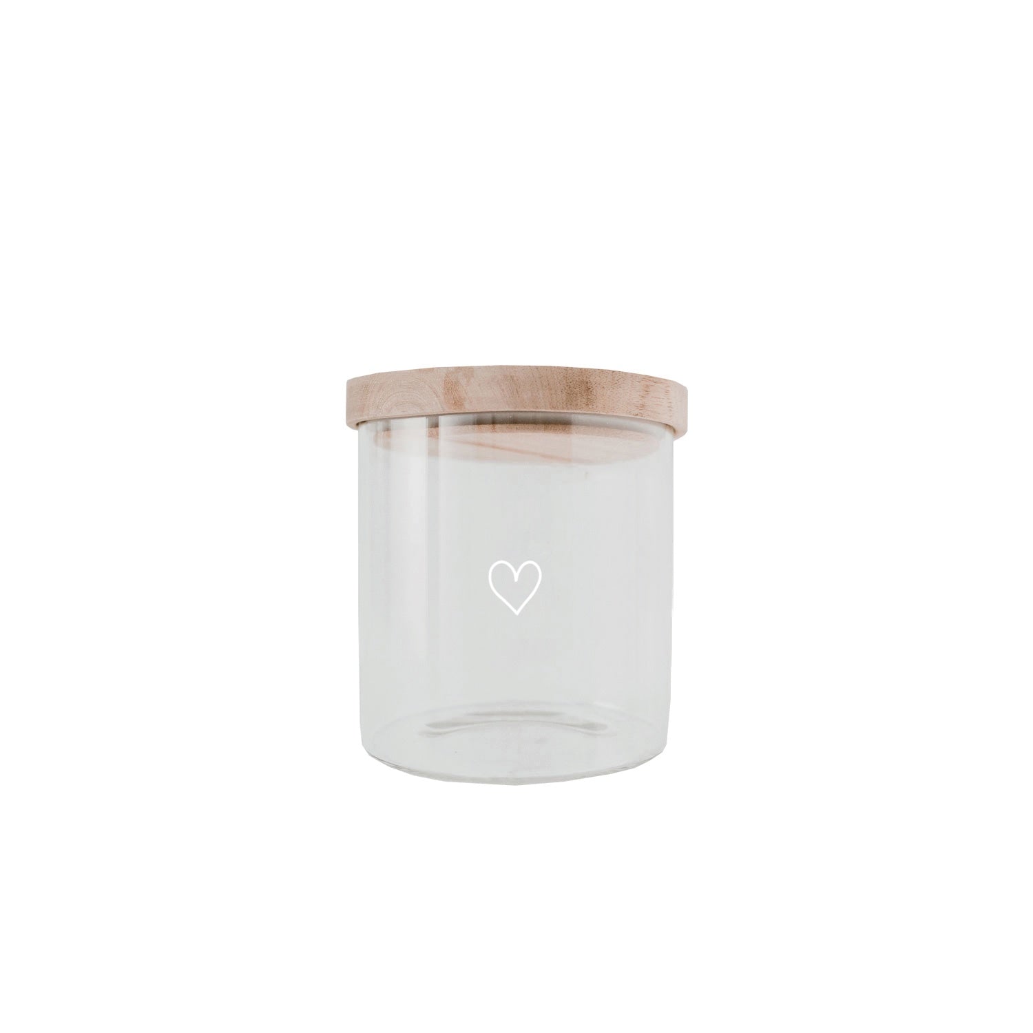 Storage Jar Heart 13 cm