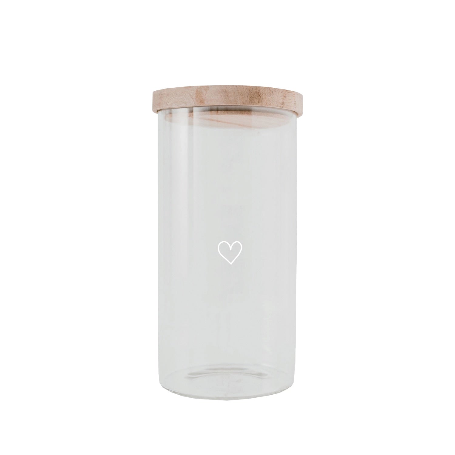Storage Jar Heart 19 cm