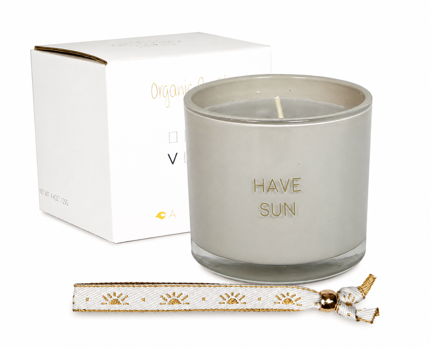 Soy Candle with Bracelet – A Gift Inside