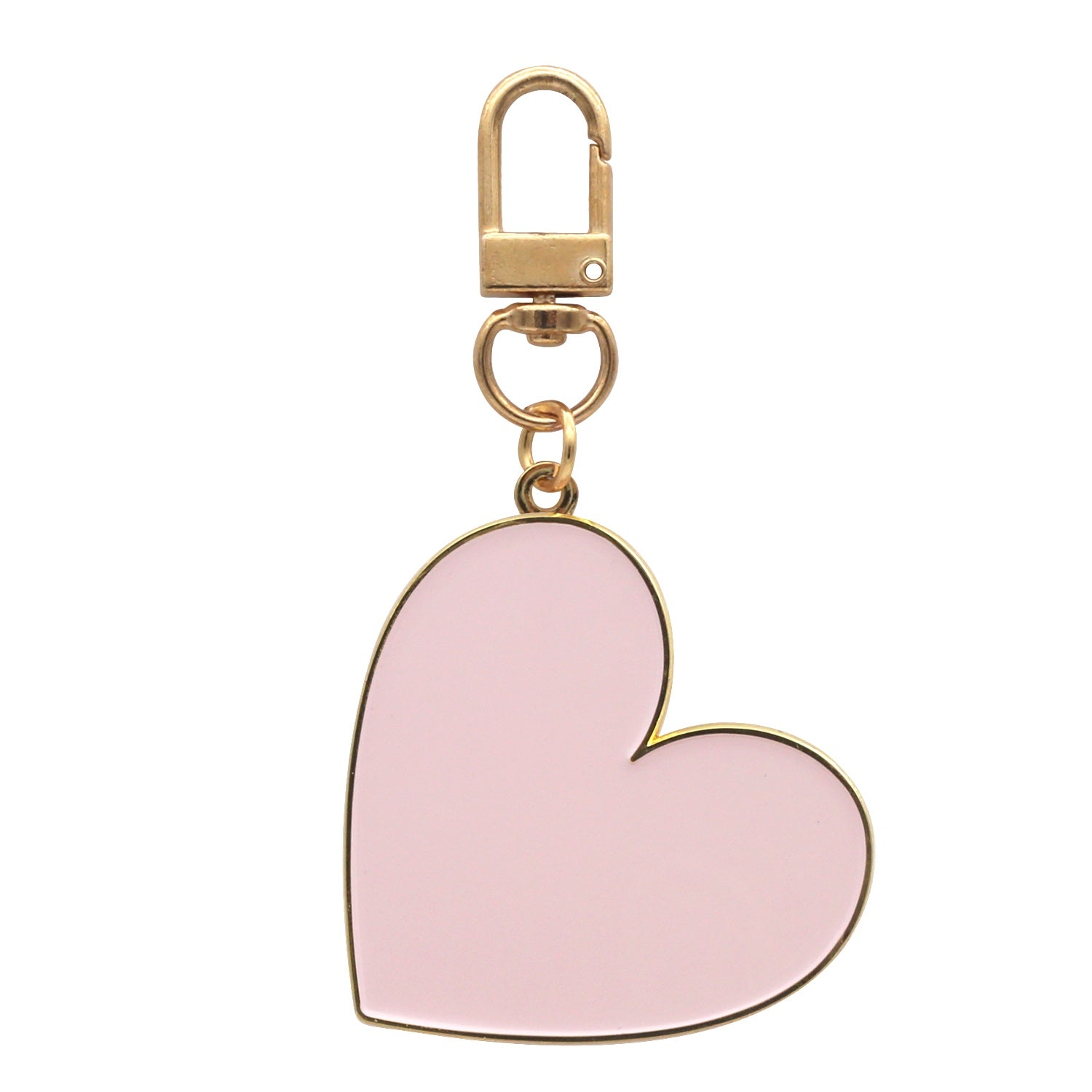 Keychain Large Heart Pink
