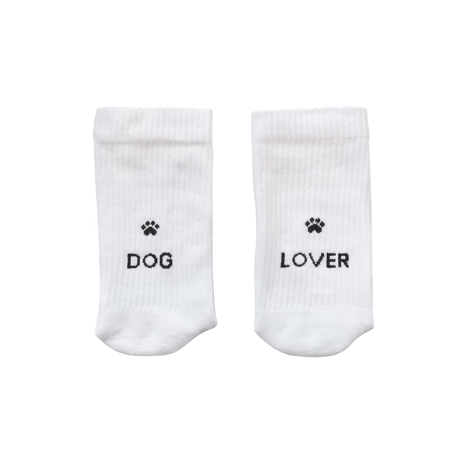Socks White Dog Lover