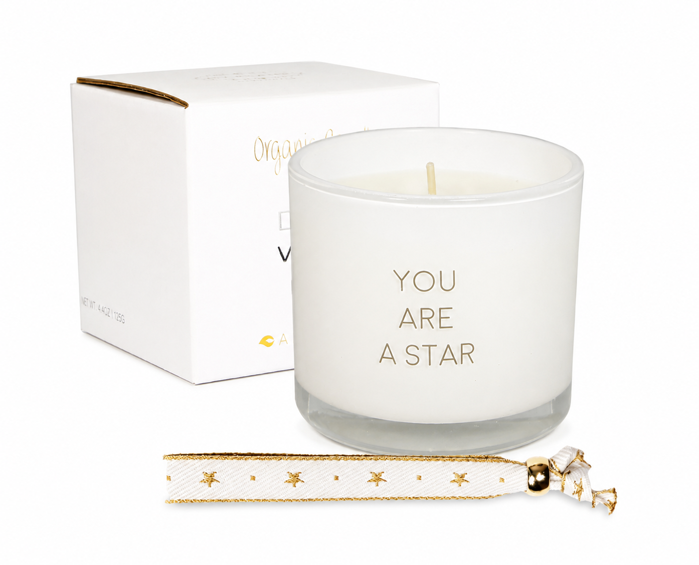 Soy Candle with Bracelet – A Gift Inside